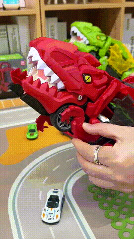 🚗 Transport Dinosaur Truck with Foldable Sliding